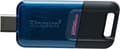 Pikkukuva 1 / 2: Kingston Technology DataTraveler 80 USB-muistitikku 256 Gt USB Type-C 3.2 Gen 1 (3.1 Gen 1) Musta - Sininen (DT80M/256GB)