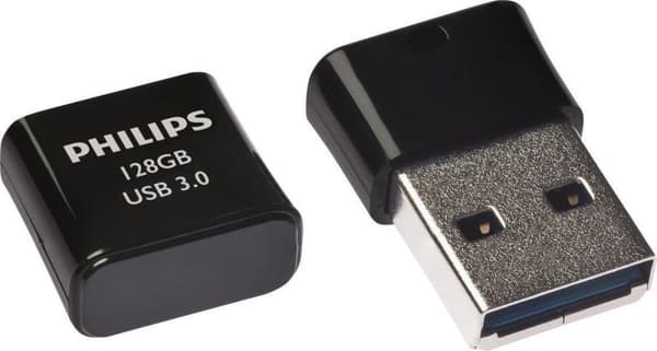 Philips USB 3.0 128 Gt Pico Black (FM12FD90B/00)