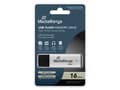 Miniatyrbild 3 av 5: MediaRange MR1899, 16 GB, USB Type-A, 3.2 Gen 1 (3.1 Gen 1), 130 MB/s, Keps, Svart, Silver