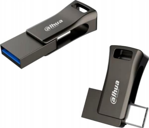 Dahua Technology USB-P639-32-32GB, 32 GB, USB Type-A / USB Type-C, 3.2 Gen 1 (3.1 Gen 1), 150 MB/s, Svivel, Sort Sort