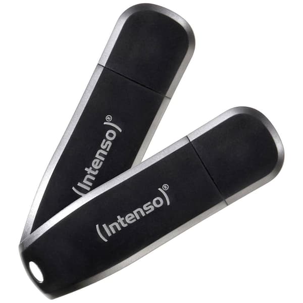 Intenso Speed Line USB-minne 64 GB Svart 3533494 USB 3.2 Gen 1 Svart
