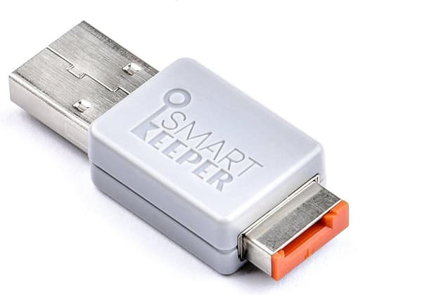SmartKeeper Basic "USB Stick" lukittava 32GB oranssi (OM03OR)