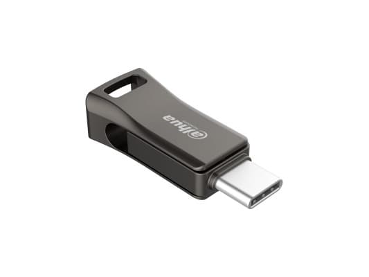 Dahua Technology USB-P639-32-64GB, 64 GB, USB Type-A / USB Type-C, 3.2 Gen 2 (3.1 Gen 2), 150 MB/s, Sväng, Svart