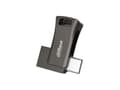 Miniatyrbild 1 av 4: Dahua Technology USB-P639-32-64GB, 64 GB, USB Type-A / USB Type-C, 3.2 Gen 2 (3.1 Gen 2), 150 MB/s, Sväng, Svart