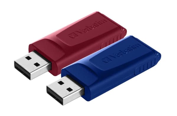 USB-Minne VERBATIM Storengo 16GB 2/fp Blå, Röd