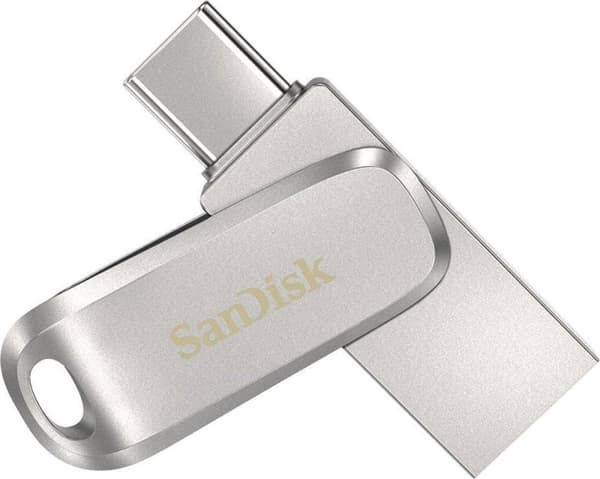 SanDisk Ultra Dual Drive Luxe USB-minne 512 GB USB Type-A / USB Type-C 3.2 Gen 1 (3.1 Gen 1) Rostfritt stål Rostfritt stål