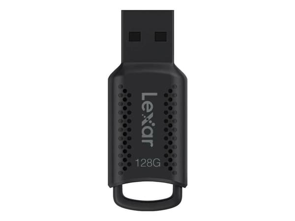 MINNESKORT FLASH USB3 128GB/V400 LJDV400128G-BNBNG LEXAR Svart