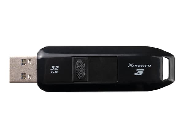 Patriot Xporter 3 - USB-flashstasjon - 32 GB - USB 3.2 Gen 1 Sort