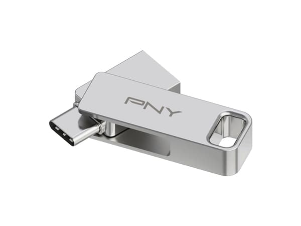 PNY Duo-Link - USB-flashstasjon - 256 GB - USB 3.2 Gen 1 / USB-C