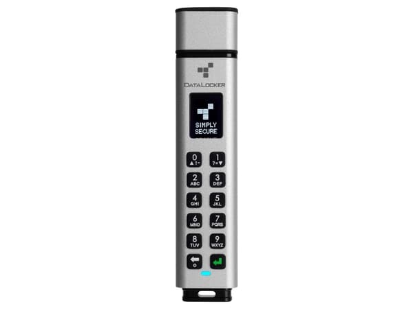 DataLocker Sentry K350 - USB flash-enhet - krypterat - 128 GB - USB 3.2 Gen 1 - FIPS 140-2 Level 3 - TAA-kompatibel