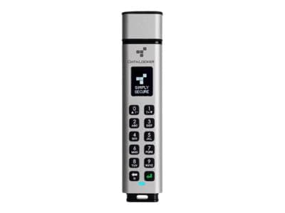 DataLocker Sentry K350 - USB flash-enhet - krypterat - 128 GB - USB 3.2 Gen 1 - FIPS 140-2 Level 3 - TAA-kompatibel