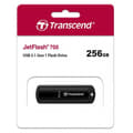 Miniatyrbild 3 av 4: Transcend JetFlash 700 - USB-minne - 256 GB - USB 3.1 Gen 1 - svart