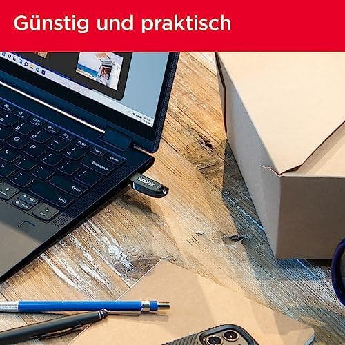 SanDisk Ultra Curve Flash Drive, 512 GB, USB 3.2 (00215467)