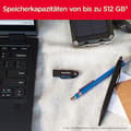 Miniatyrbild 2 av 6: SanDisk Ultra Curve Flash Drive, 512 GB, USB 3.2 (00215467)