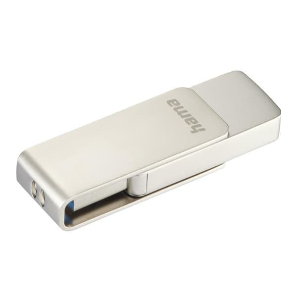 Hama Rotate Pro USB-tikku 64 Gt USB Type-A 3.0 Silver (00182485) Hopea
