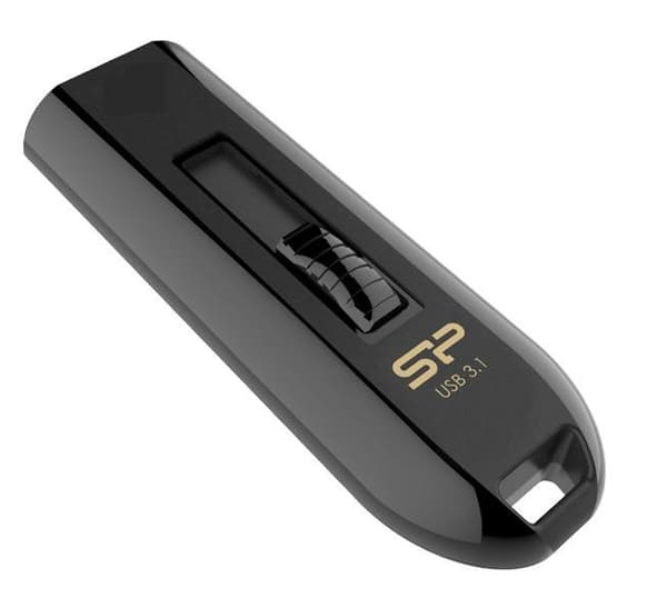 SILICON POWER Blaze B21 - USB-muistitikku - 128 Gt - USB 3.1 - musta musta