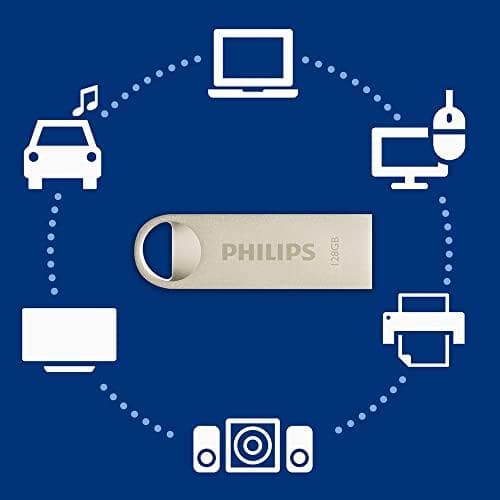 Philips USB 2.0 128 Gt Moon (FM12FD160B/00)