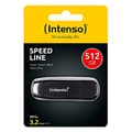 Miniatyrbillede 4 af 5: Intenso USB-drev 3.0 Speed Line USB-stick 512 GB sort (3533493)