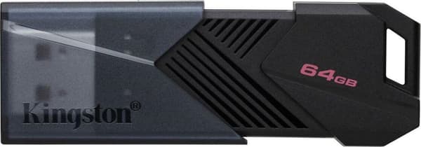 Kingston Technology DataTraveler Exodia Onyx USB-minne 64 GB USB Typ-A 3.2 Gen 1 (3.1 Gen 1) Svart