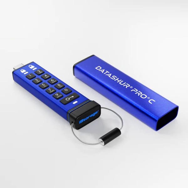 iStorage dataAshur PRO+ Typ C 128GB (IS-FL-DA3C-256-128)