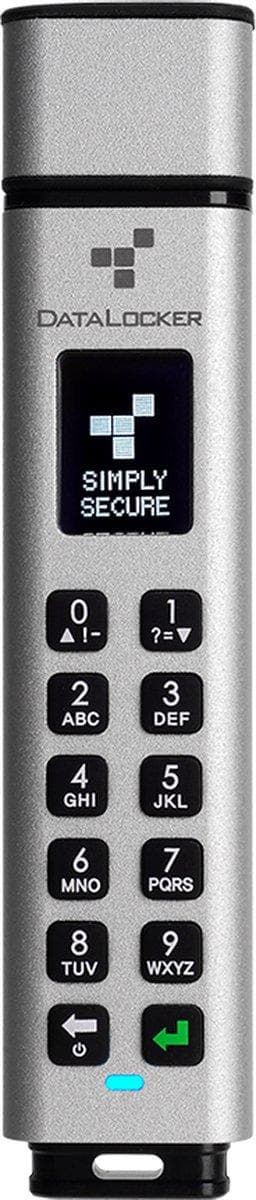 ORIGIN STORAGE SENTRY K350 FIPS SECURE USB 3.1 GEN 1 TANGENTPAD FLASH DRIVE 128GB (SK350-128-FE) Silver
