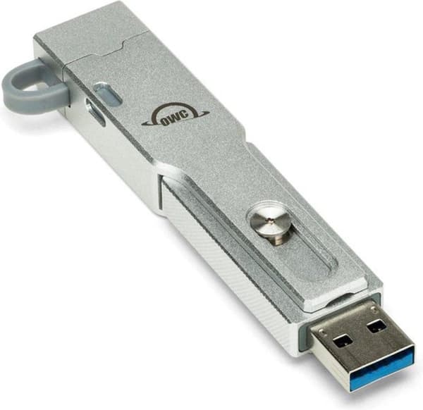 OWC ENVPMCA02 - 250 GB - USB Type-A til USB Type-C - 3.2 Gen 2 (3.1 Gen 2) - 946 MB/s - Aluminium (OWCENVPMCA10)