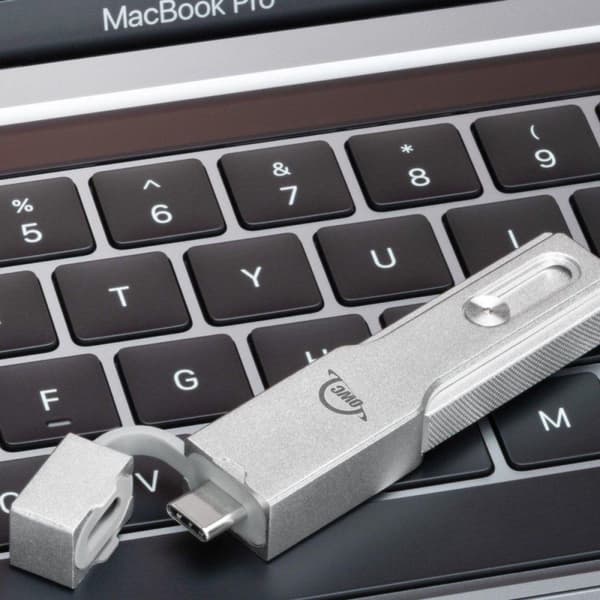 OWC ENVPMCA02 - 250 GB - USB Type-A til USB Type-C - 3.2 Gen 2 (3.1 Gen 2) - 946 MB/s - Aluminium (OWCENVPMCA10)