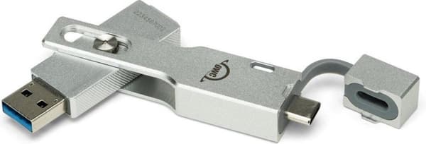 OWC ENVPMCA02 - 250 GB - USB Typ-A till USB Type-C - 3.2 Gen 2 (3.1 Gen 2) - 946 MB/s - Aluminium (OWCENVPMCA10)