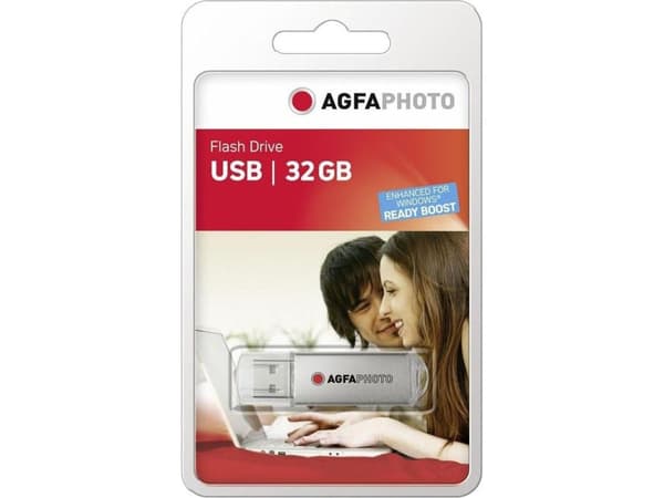AgfaPhoto USB Flash Drive 2.0 - USB flash-enhet - 32 GB - USB 2.0