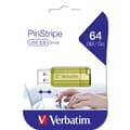 Miniatyrbild 4 av 4: Verbatim USB DRIVE 2.0 PINSTRIPE USB-minne 64 GB Eucalyptus, Grön 49964 USB 2.0