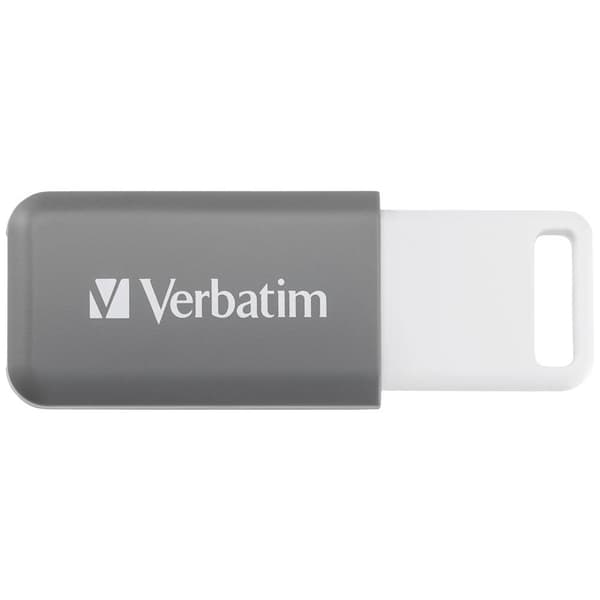 Verbatim V DataBar USB 2.0 Drive USB-minne 128 GB Grå 49456 USB 2.0