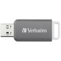 Miniatyrbild 1 av 4: Verbatim V DataBar USB 2.0 Drive USB-minne 128 GB Grå 49456 USB 2.0