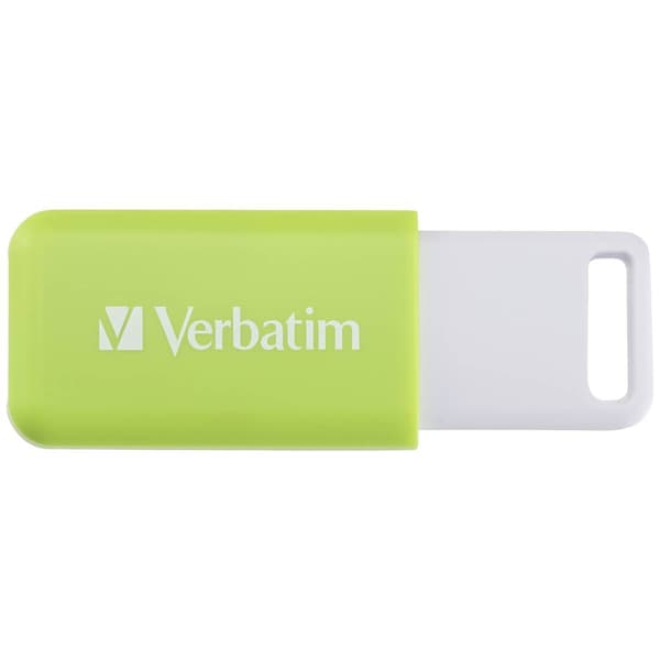 Verbatim V DataBar USB 2.0 Drive USB-minne 32 GB Grön 49454 USB 2.0