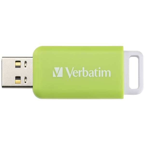 Verbatim V DataBar USB 2.0 Drive USB-minne 32 GB Grön 49454 USB 2.0 Grön