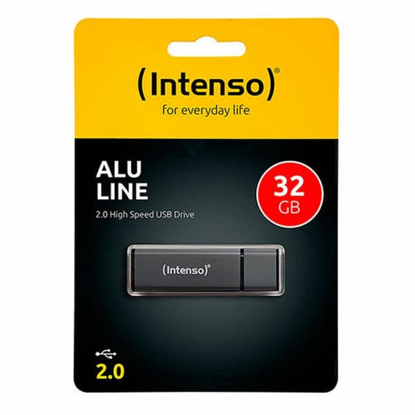 USB-stik INTENSO 3521481 USB 2.0 32GB Antracit 32 GB Anthracit