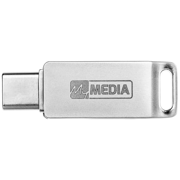 MyMEDIA My Dual USB 3.2 Gen 1 /USB C Drive 32GB USB-minne 32 GB Silver 69269 USB 3.2 Gen 1, USB-C®