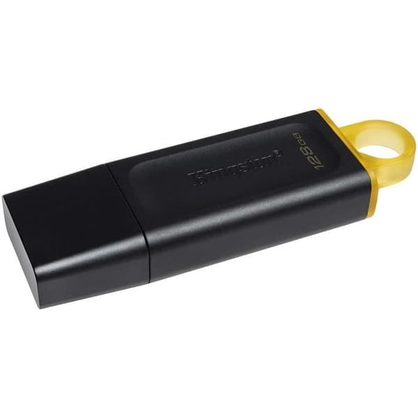 Kingston DataTraveler Exodia DTX-128GB USB 3.2 Gen 1 flash-enhet - med skyddslock och flera nyckelringar[158]