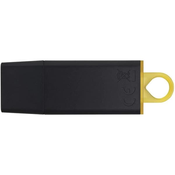 Kingston DataTraveler Exodia DTX-128GB USB 3.2 Gen 1 flash-enhet - med skyddslock och flera nyckelringar[158]