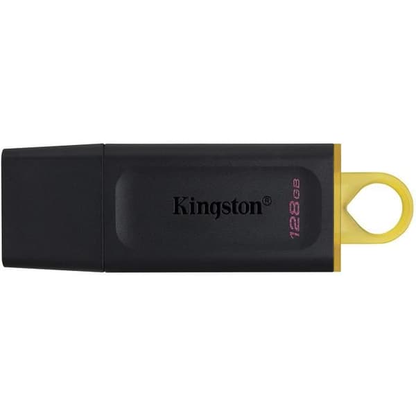 Kingston DataTraveler Exodia DTX-128GB USB 3.2 Gen 1 flash-enhet - med skyddslock och flera nyckelringar[158]