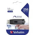 Miniatyrbild 4 av 4: USB-minne - VERBATIM - Store n Go V3 - 256Go - USB 3.0 - Grå