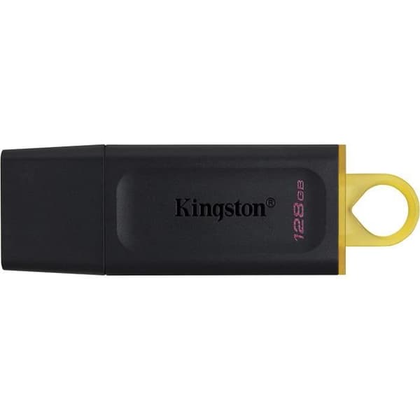 Kingston DataTraveler Exodia DTX-128GB USB 3.2 Gen 1 flash-enhet - med skyddskåpa och flera nyckelringar[1068]