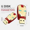 Miniatyrbild 2 av 2: Iron Man USB-minne - U128GB - Guld