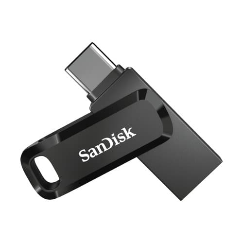 SanDisk Ultra Dual Drive Go USB-sticka 256 GB USB Type-A / USB Type-C 3.2 Gen 1 (3.1 Gen 1) Svart Svart
