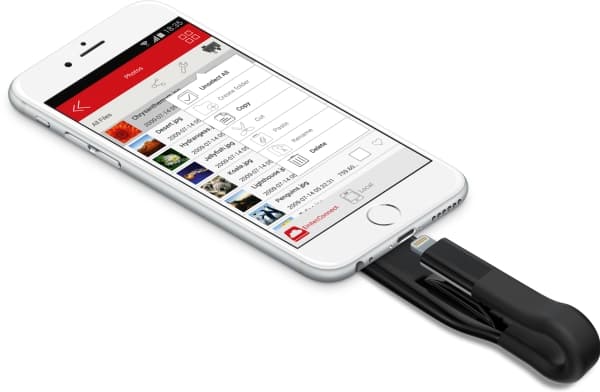 Emtec iCOBRA2, 32 GB, USB Type-A / Lightning, 3.2 Gen 1 (3.1 Gen 1), Keps, Svart