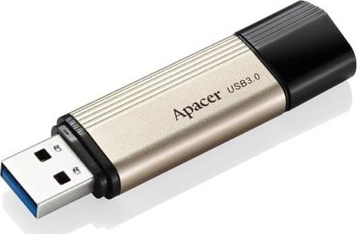 Apacer AH353 64GB, 64GB, USB Typ-A, 3.2 Gen 1 (3.1 Gen 1), Kapsyl, 10g, Guld