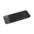 Miniatyrbillede 2 af 3: USB-stik Kingston 70 Sort 128 GB