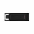Miniatyrbillede 1 af 3: USB-stik Kingston 70 Sort 128 GB