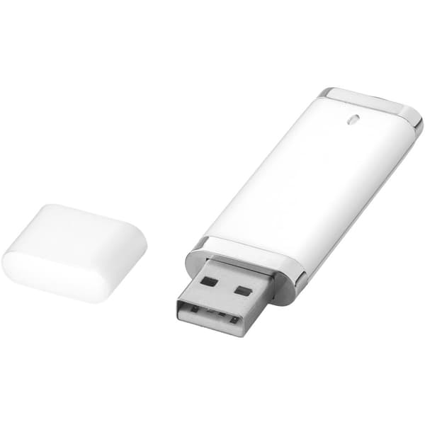 Bullet Flat USB Stick White 4GB