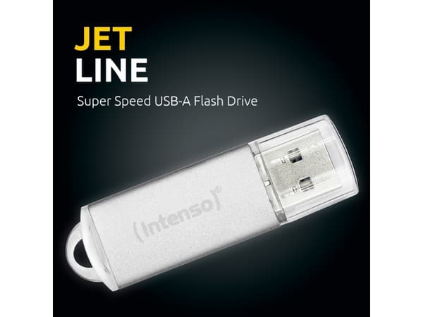 Intenso MEMORY DRIVE FLASH USB3.2/128GB 3541491, 128 GB, USB Type-A, 3.2 Gen 1 (3.1 Gen 1), 70 MB/s, Cap, Silver
