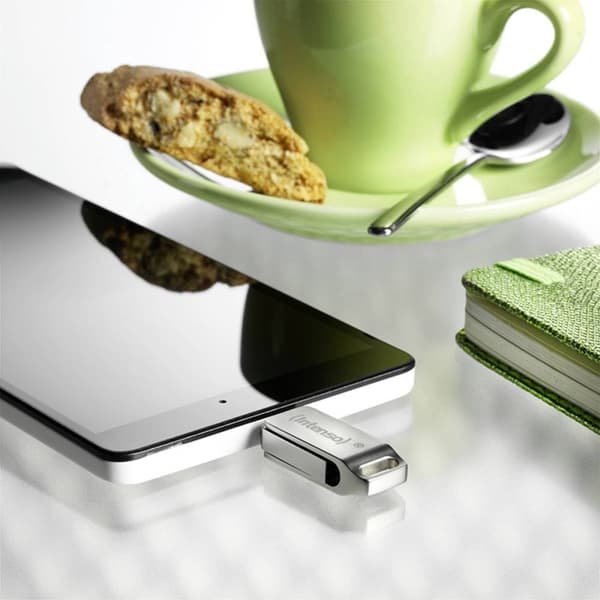 Intenso cMobile Line 3536491 USB-stick 128 GB USB-A, USB-C® USB 3.2 (Gen 1) Sølv